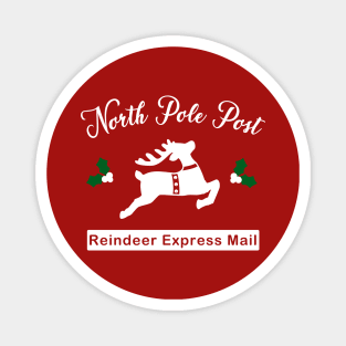 North Pole Post Magnet